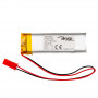 Akyga AKY0655 LP602158 Li-Po akumulators 3,7 V 750 mAh ar PCM, JST 2,54 mm 2 kontaktu savienotājs, 150 mm vadi