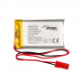 Akyga AKY0108 LP603048 Li-Po akumulators 3,7 V 850 mAh ar PCM, JST 2,54 mm 2 kontaktu savienotājs, 150 mm vadi