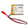 Akyga AKY0622 LP883440 Li-Po akumulators 3,7 V 1200 mAh ar PCM, JST 2,54 mm 2 kontaktu savienotāju, 150 mm vadiem