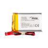 Akyga AKY0383 LP443450 Li-Po akumulators 3,7 V 750 mAh ar PCM, JST 2,54 mm 2 kontaktu savienotāju, 150 mm vadi