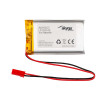 Akyga AKY0653 LP103740 Li-Po akumulators 3,7 V 1580 mAh ar PCM, JST 2,54 mm 2 kontaktu savienotāju, 150 mm vadiem