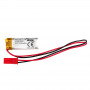 Akyga AKY0471 LP301020 Li-Po akumulators 3,7 V 40 mAh ar PCM, JST 2,54 mm 2 kontaktu savienotāju, 150 mm vadi