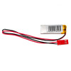 Akyga AKY0471 LP301020 Li-Po akumulators 3,7 V 40 mAh ar PCM, JST 2,54 mm 2 kontaktu savienotāju, 150 mm vadi