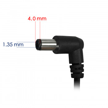 Akyga AK-ND-78 auto klēpjdatora lādētājs 19 V / 2,37 A, 45 W, 4,0 x 1,35 mm, saderīgs ar ASUS