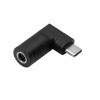 Akyga AK-ND-D08 DC 5,5 x 1,7 mm – USB-C PD adapteris klēpjdatora lādētājam, 65 W, saderīgs ar Dell