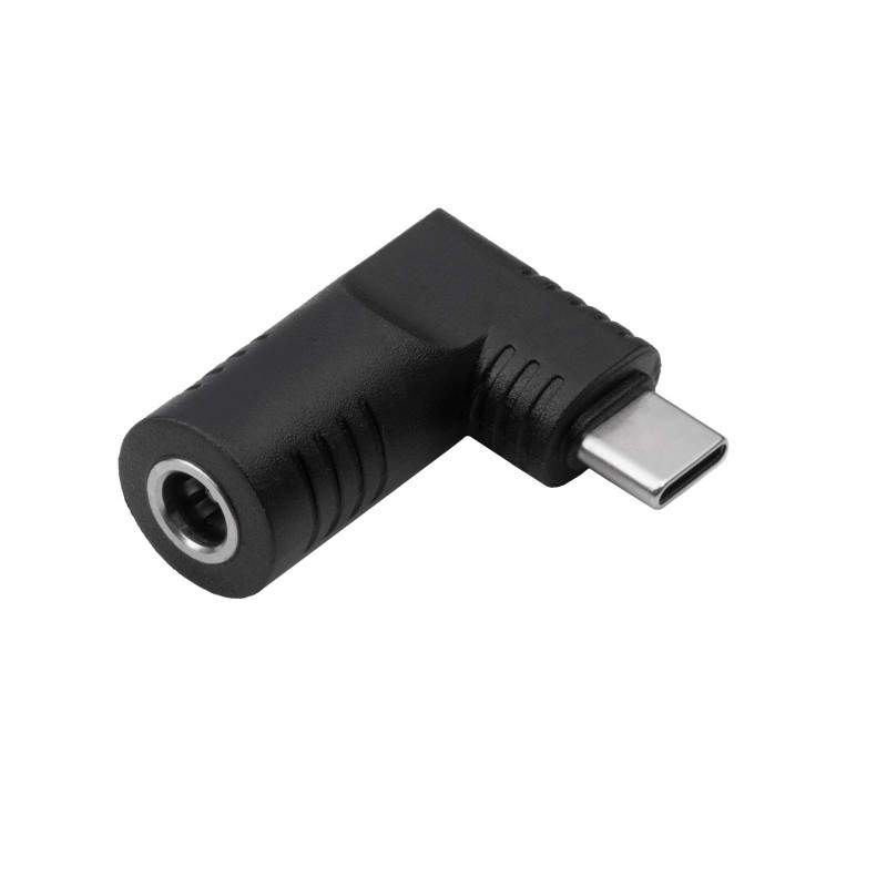 Akyga AK-ND-D08 DC 5,5 x 1,7 mm – USB-C PD adapteris klēpjdatora lādētājam, 65 W, saderīgs ar Dell