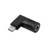 Akyga AK-ND-D09 DC 5,5 x 3,0 mm + tapa – USB-C PD adapteris klēpjdatora lādētājam, 65 W, saderīgs ar HP