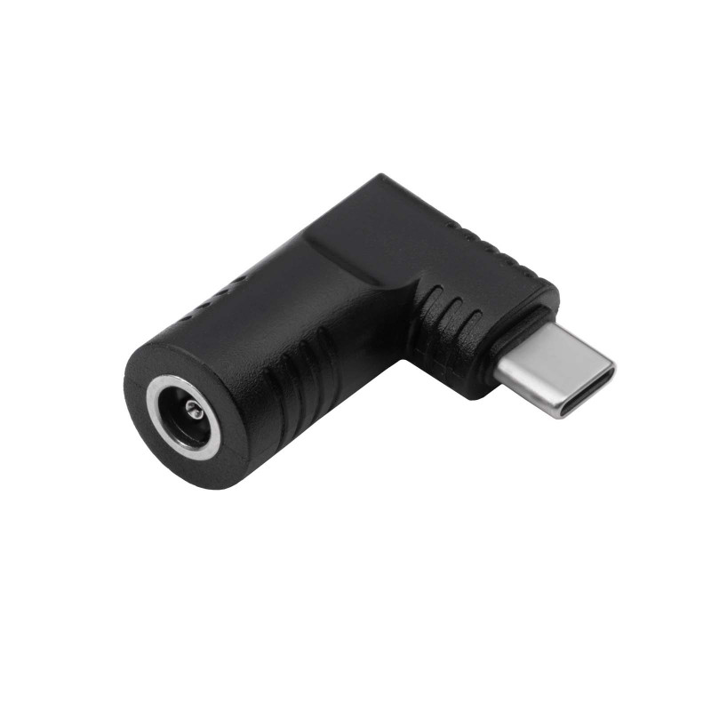 Akyga AK-ND-D09 DC 5,5 x 3,0 mm + tapa – USB-C PD adapteris klēpjdatora lādētājam, 65 W, saderīgs ar HP