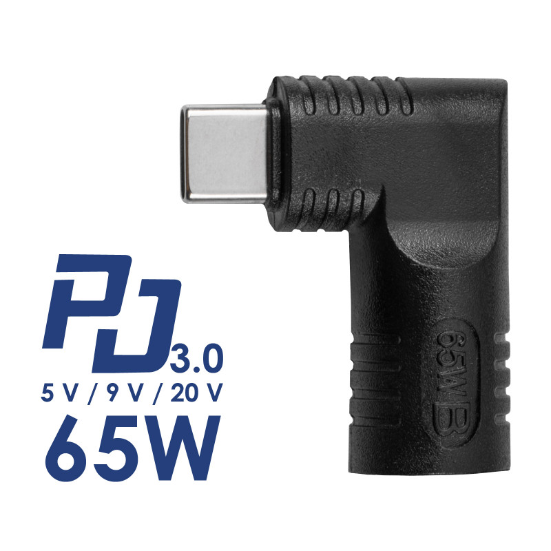 Akyga AK-ND-D15 DC 2,5 x 0,7 mm – USB-C PD adapteris klēpjdatora lādētājam, 65 W