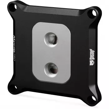 Thermal Grizzly Mycro Pro Stainless Steel procesora dzesētājs, Intel 1700/1851, melns/sudrabains