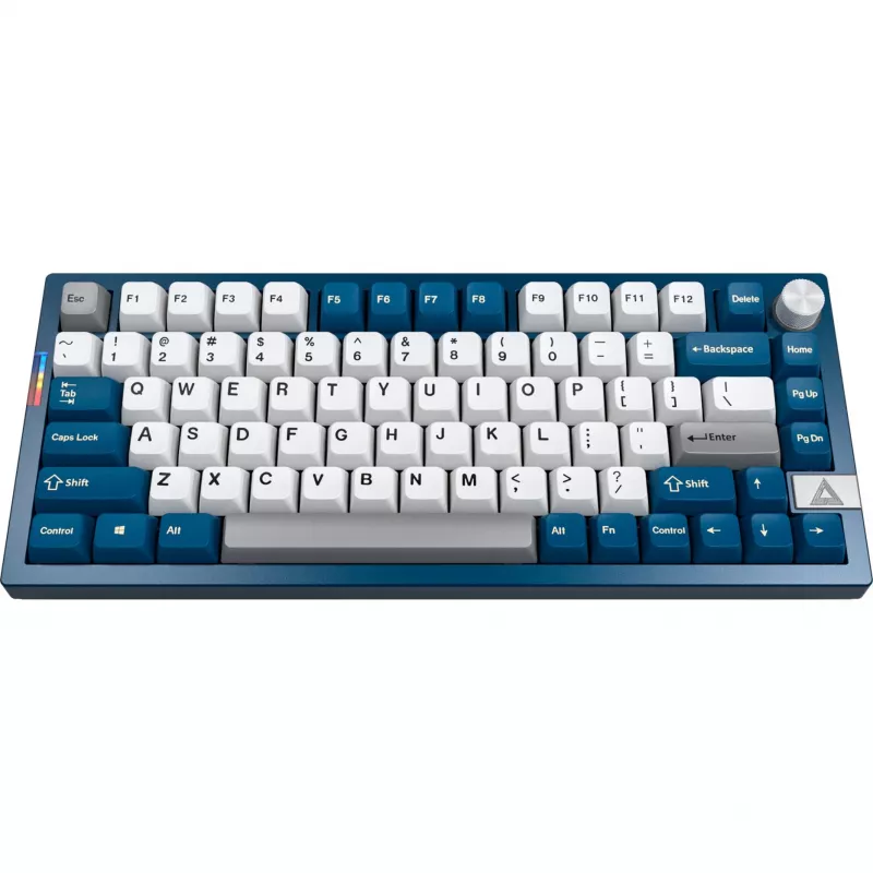 Montech MK PRO 75 tastatūra, DE izkārtojums, Gateron G Pro 3.0 Brown, zila/balta