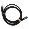 LogiLink CP4043S Cat.6A CCA S/FTP LSZH komutācijas kabelis, 1,5 m, EconLine, melns