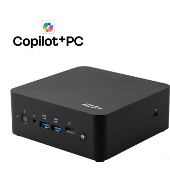 MSI Cubi NUC AI+ 2MG-065AT mini dators, Intel Core Ultra 5 226V, 16 GB RAM, 512 GB SSD, Windows 11 Pro