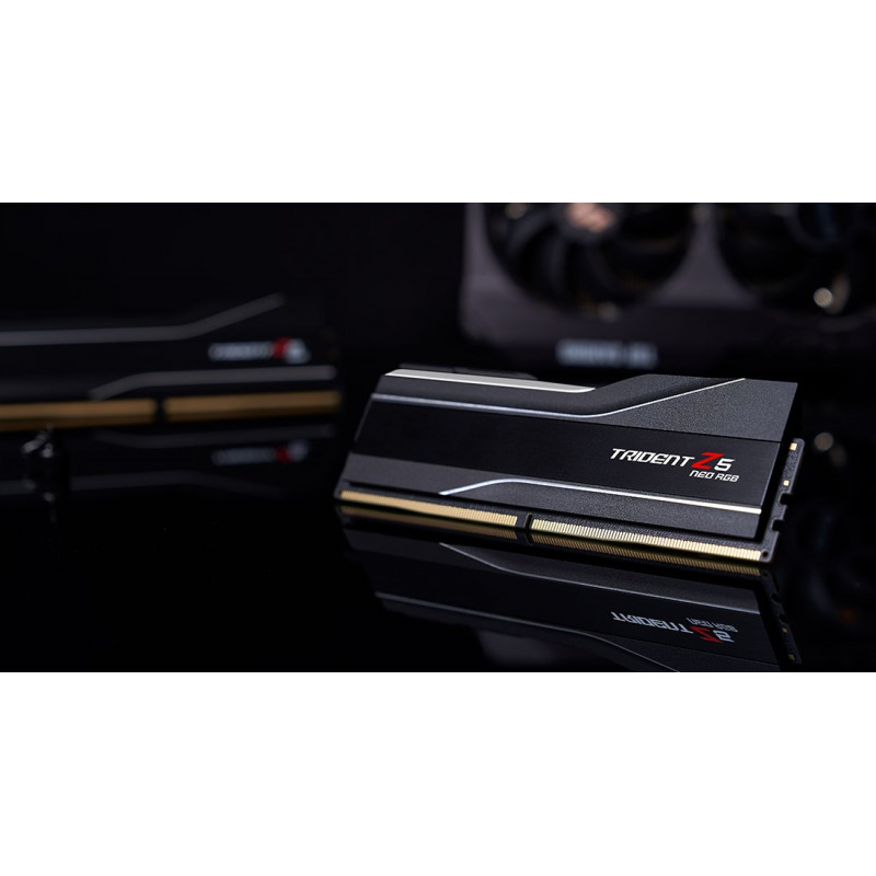 G.Skill Trident Z5 Neo RGB F5-6000J3038F16GH2-TZ5NR DDR5 atmiņas komplekts, 32 GB (2 x 16 GB), 6000 MT/s, CL30