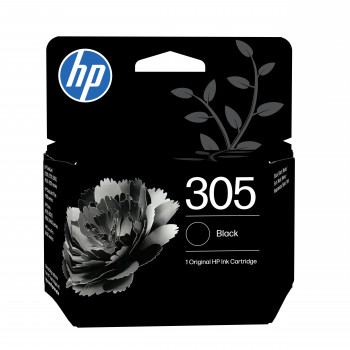 HP 305 oriģinālā melnā tintes kasetne