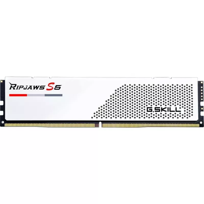 G.Skill Ripjaws S5 F5-5600J3036D32GX2-RS5W DDR5-5600 atmiņas komplekts, 64 GB (2 x 32 GB), balts