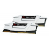 G.Skill Ripjaws V F4-3600C16D-16GVWC DDR4-3600 atmiņas komplekts, 16 GB (2 x 8 GB), CL16, XMP2, balts