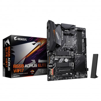 Gigabyte B550 AORUS ELITE WiFi7 mātesplate, AM4 ligzda, ATX, 4x DDR4