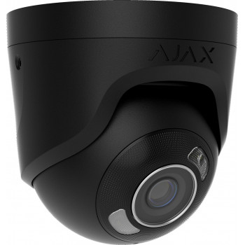 Ajax TurretCam (8EU) HL kupola kamera (metāla), 5 MP / 2,8 mm, melna