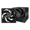 Arctic P14 Value Pack 140 mm korpusa ventilatori (5 gab.), melni