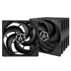 Arctic P14 Value Pack 140 mm korpusa ventilatori (5 gab.), melni