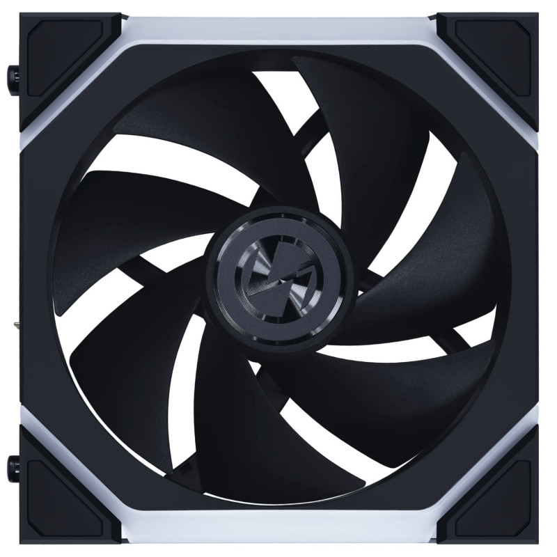 Lian Li UNI FAN SL FLEX Wireless PWM korpusa ventilators, ARGB, Infinity Mirror, 120 mm, melns