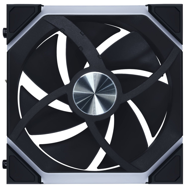 Lian Li UNI FAN SL FLEX Wireless PWM korpusa ventilators, ARGB, Infinity Mirror, 120 mm, melns