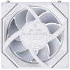 Lian Li UNI FAN SL-INF 120 FLEX LCD Wireless korpusa ventilators, ARGB un LCD, 120 mm, balts