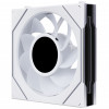 Lian Li UNI FAN SL-INF LCD FLEX Wireless korpusa ventilators, ARGB un LCD, Reverse Blade, 120 mm, balts
