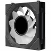 Lian Li UNI FAN SL-INF LCD FLEX Wireless korpusa ventilatori (3 gab.) ar kontrolieri, ARGB un LCD, Reverse Blade, 120 mm, melni