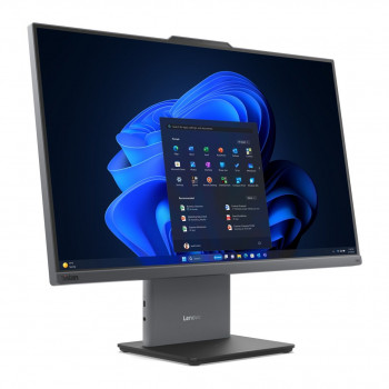 Lenovo ThinkCentre NEO 50a G5 AIO viss vienā dators, Intel Core 5 210H, 27 collu FHD skārienekrāns, 16 GB RAM, 512 GB SSD, Windows 11 Pro, pelēks + Kensington kabeļa slēdzene (4Z10P40247)