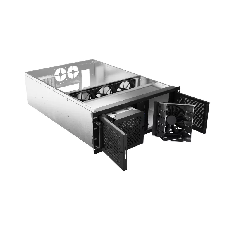 Lanberg SC01-6504-12B servera korpuss, E-ATX 650/12, 19 collu, 4U