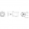 Miton NT-IP108CA-DL IP kamera, 8 MP 4K, 2,8 mm objektīvs, IR un baltais apgaismojums, IP67, PoE