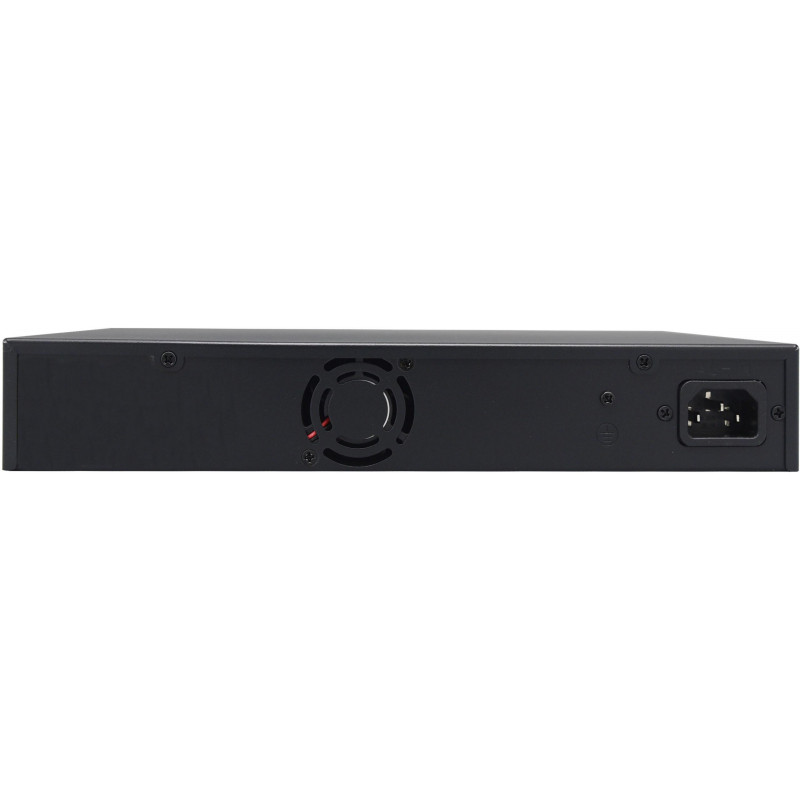 Getfort GF-120G-16P-240 PoE slēdzis, 16 x 10/100 PoE + 2 x GE + 2 x SFP, 240 W