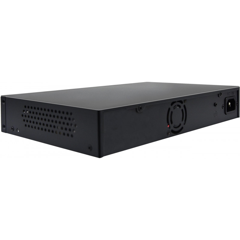 Getfort GF-120G-16P-240 PoE slēdzis, 16 x 10/100 PoE + 2 x GE + 2 x SFP, 240 W