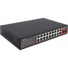 Getfort GF-120G-16P-240 PoE slēdzis, 16 x 10/100 PoE + 2 x GE + 2 x SFP, 240 W