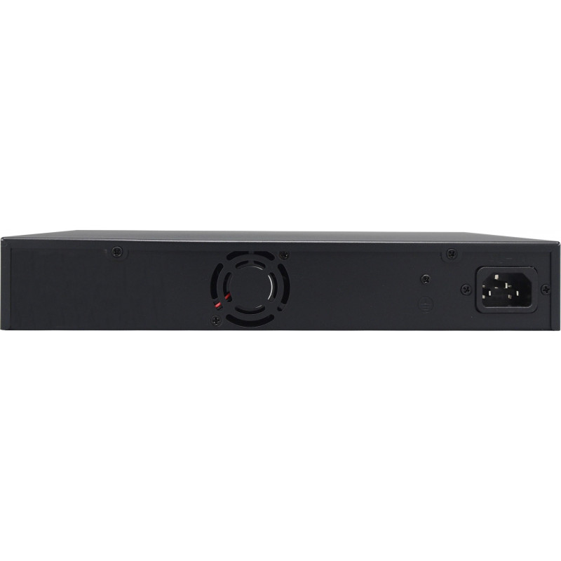 Getfort GF-220G-16P-240 PoE slēdzis, 16 x GE PoE + 2 x GE + 2 x SFP, 240 W