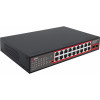Getfort GF-220G-16P-240 PoE slēdzis, 16 x GE PoE + 2 x GE + 2 x SFP, 240 W