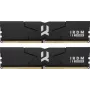 GOODRAM IRDM IR-6000D564L30S/16GDC DDR5 atmiņas komplekts, 16 GB (2 x 8 GB), 6000 MHz, CL30, melns
