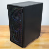 Kolink AM2 ARGB Midi Tower datora korpuss, ATX, rūdīts stikls, komplektā 4x 120 mm ventilatori, melns