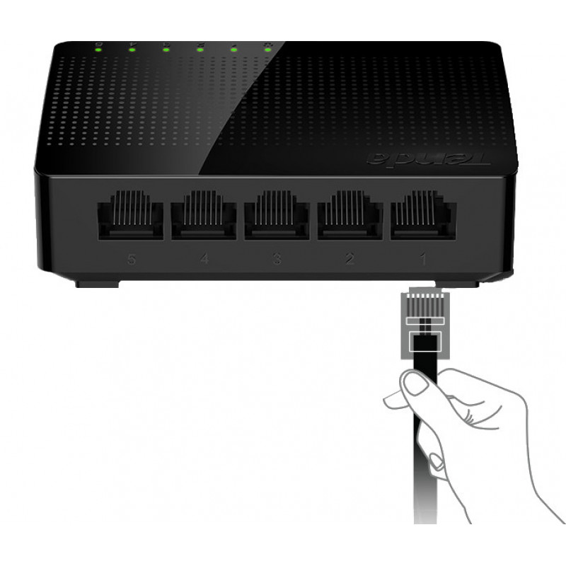 Tenda SG105 5 portu Gigabit galda komutators