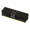 Kingston FURY Renegade Pro KF564R32RBE2K4-128 DDR5-6400 ECC reģistrētās atmiņas komplekts, 128 GB (4 x 32 GB), CL32, melns