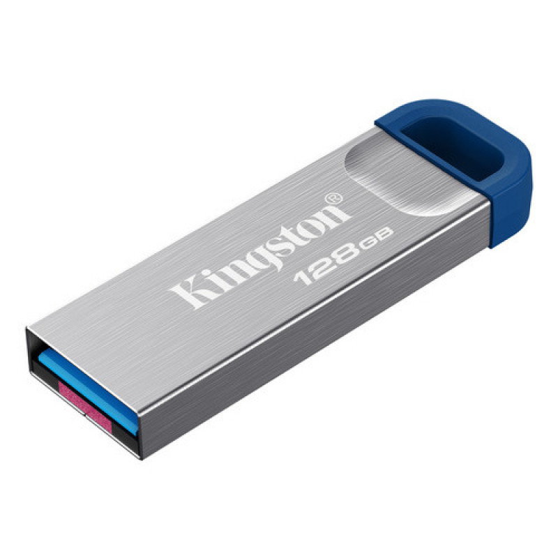 Kingston DataTraveler Kyson DTKNG2/128GB USB zibatmiņa, 128 GB, USB 3.2 Gen 1, metāla