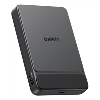 Belkin UltraCharge Pro Slim BPD022HQBK magnētiskais ārējais akumulators, 10000 mAh, melns, ar displeju