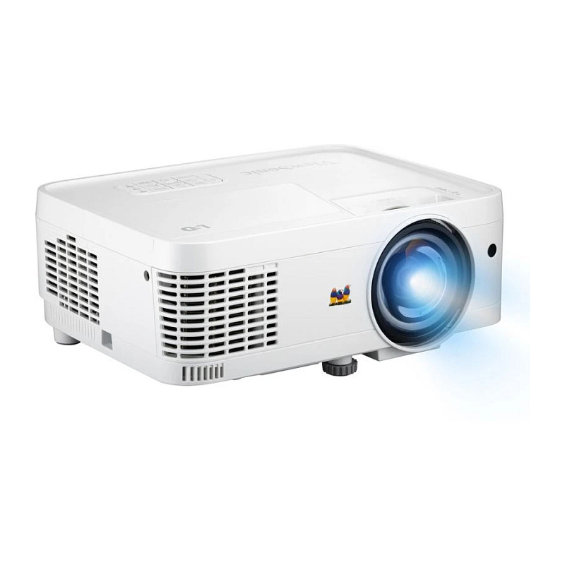 ViewSonic LSD300W-ST īsā fokusa attāluma projektors, 3300 ANSI lūmenu, DLP, WXGA (1280x800), balts