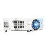 ViewSonic LSD300W-ST īsā fokusa attāluma projektors, 3300 ANSI lūmenu, DLP, WXGA (1280x800), balts
