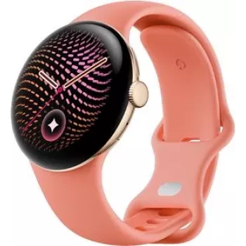 Google Pixel Watch 5 WiFi viedpulkstenis, 41 mm, Champagne Gold / Canyon, GA10902-DE
