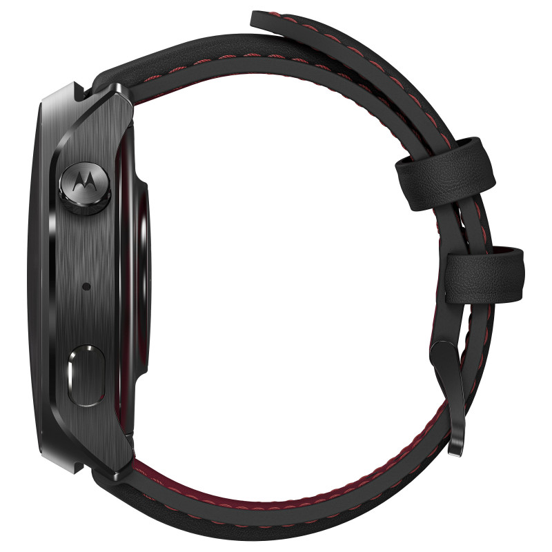 Motorola Moto Watch Ultra LTE viedpulkstenis, 46 mm, melns, PBCX0000SE