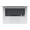 Apple MacBook Air 15 M5 portatīvais dators, 10 kodolu CPU, 10 kodolu GPU, 32 GB RAM, 1 TB SSD, sudraba, vācu tastatūra, 35 W divu USB-C portu barošanas adapteris