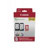 Canon PG-575/CL-576 Photo Value Pack, melna + krāsainā tintes kasetnes (2 gab.) ar foto papīru